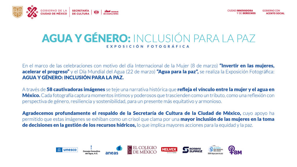 Agua y Género: inclusión para la paz | ANEAS
