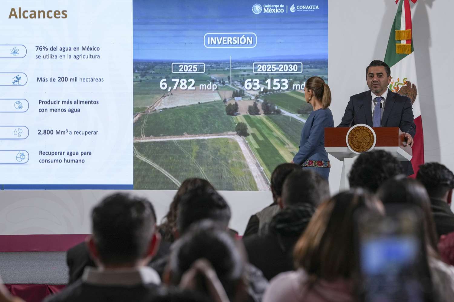 Invertirán más de 60 mil mdp en tecnificación del riego para garantizar el derecho humano al agua