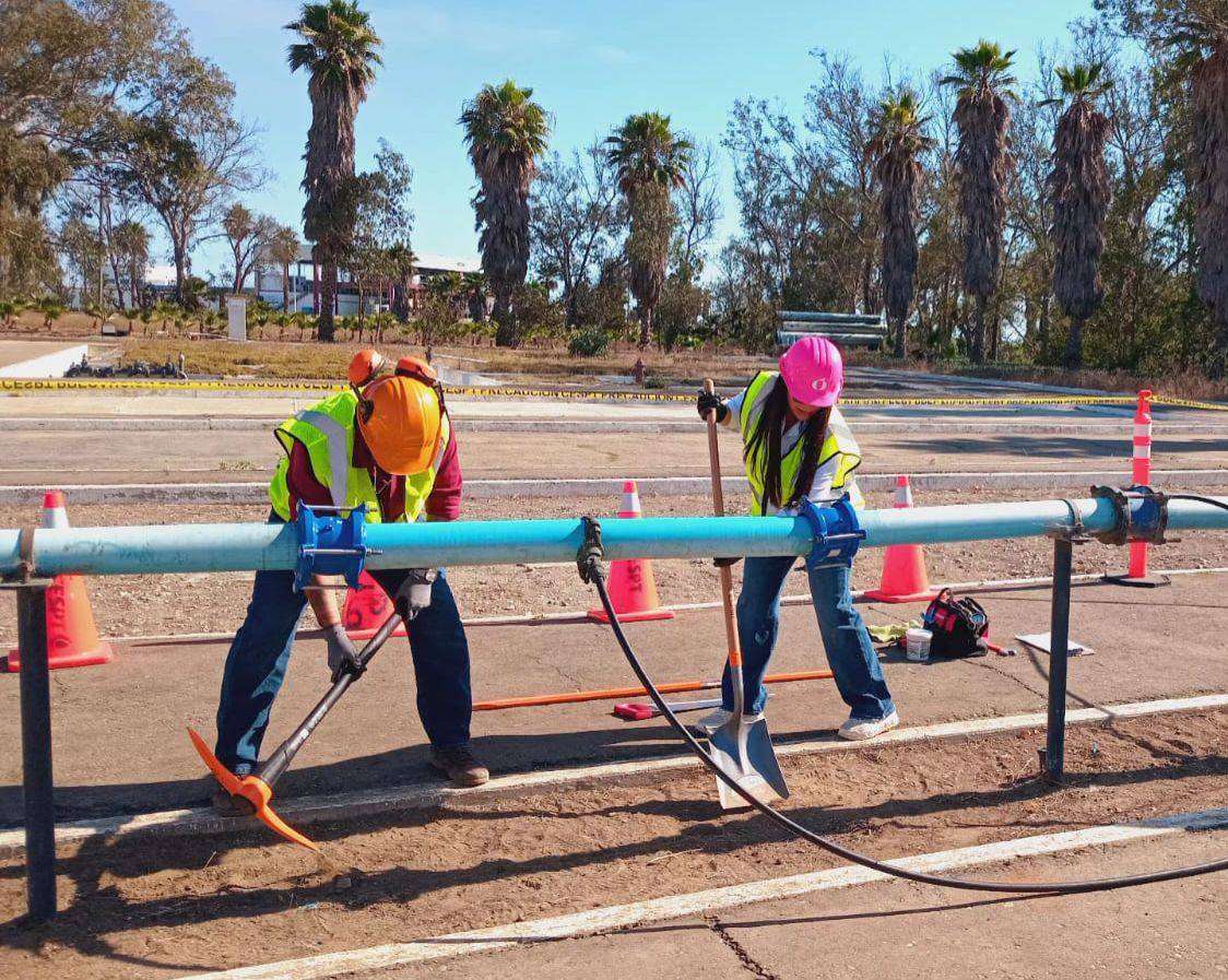 Baja California impulsa la inclusión de mujeres en áreas técnicas del sector hídrico con “Cascos Rosas”